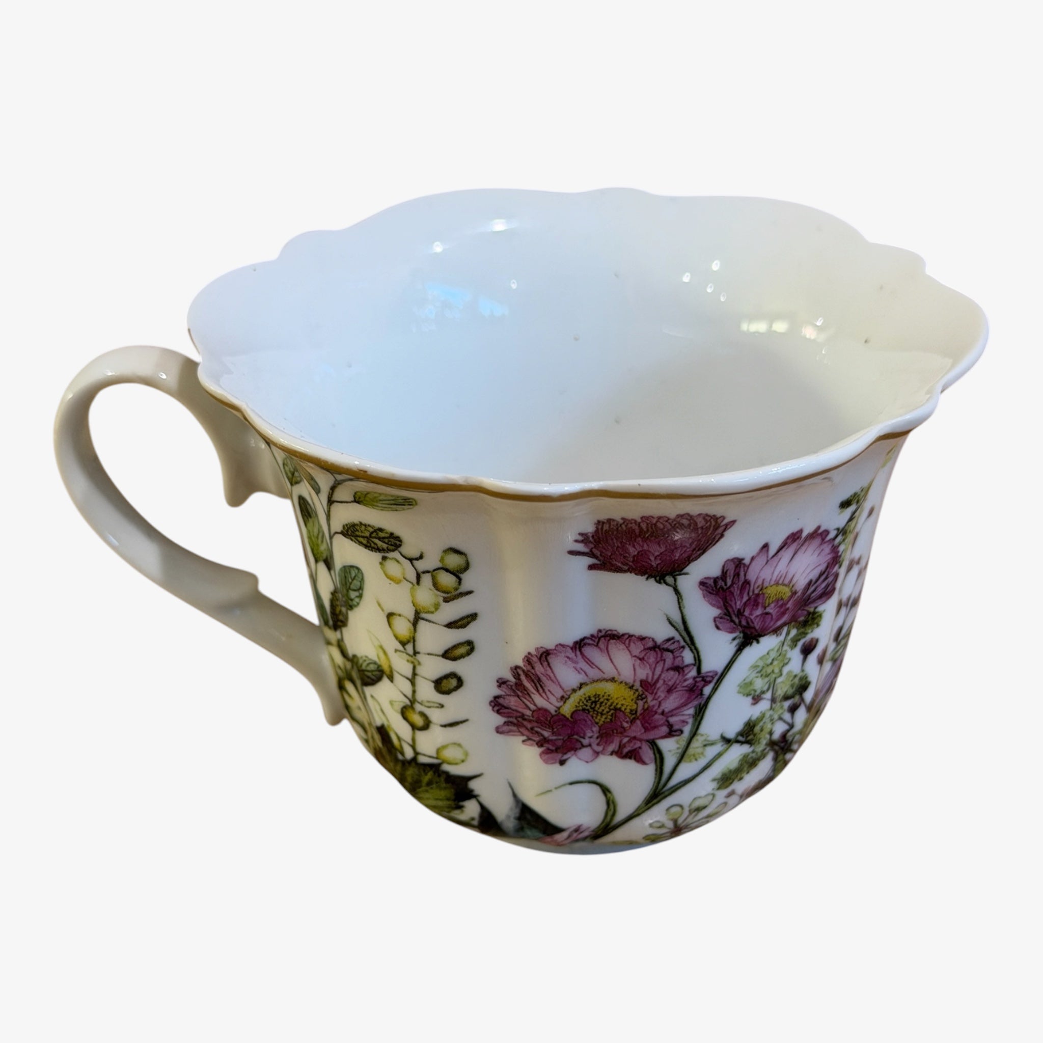 Kent Pottery Garden Teacup & Saucer