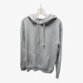 Goodfellow & Co. Men's Hooded Sweatshirt Heathered Gray Size: L