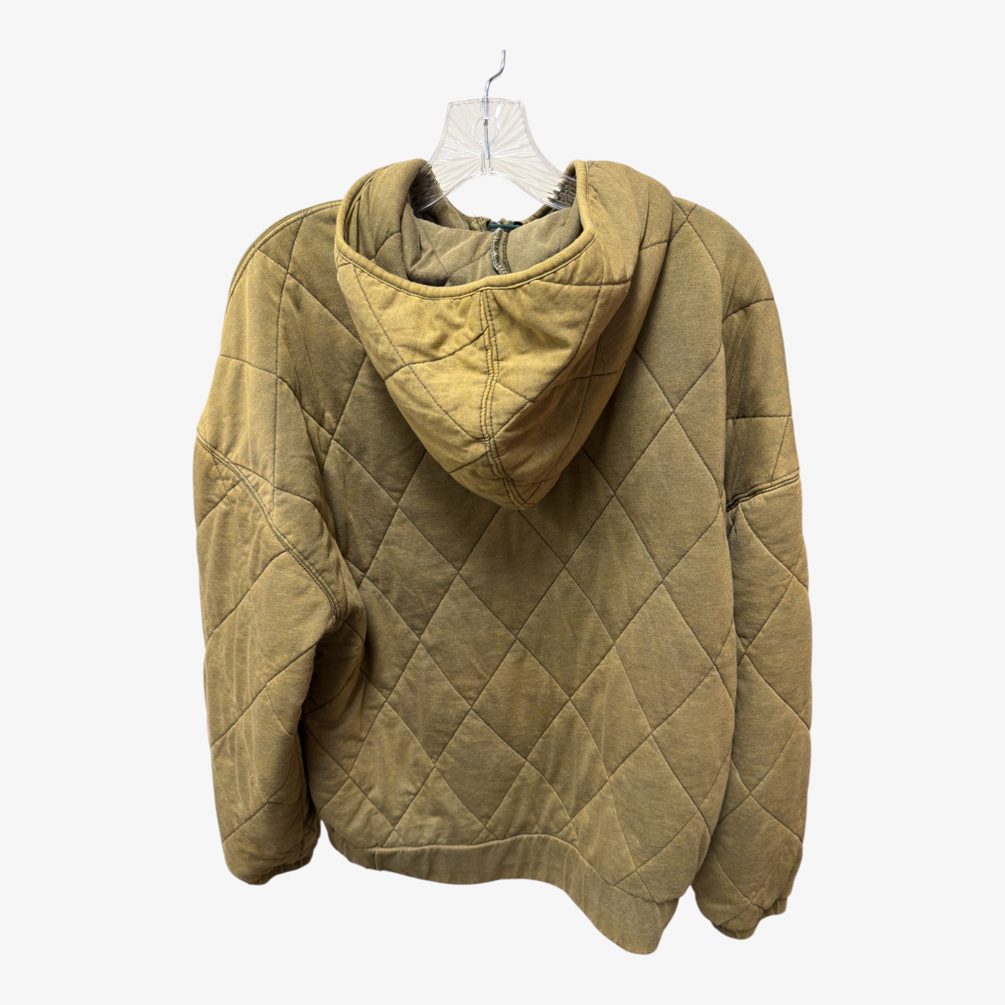 Wild Fable Oliver Green Women's Jacket with Hood Size: M
