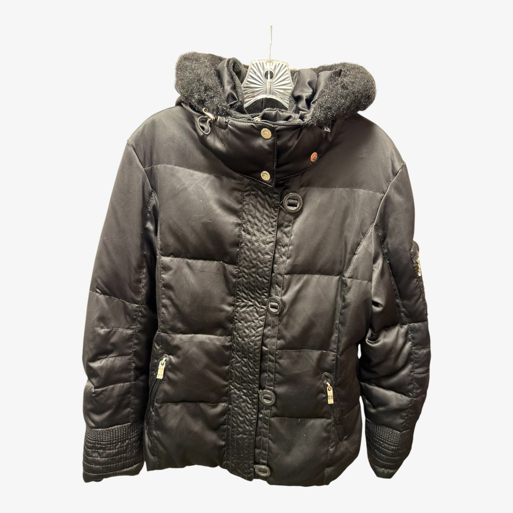 ZeroXposur Black Puffer Jacket w/Removable Hood Size: L