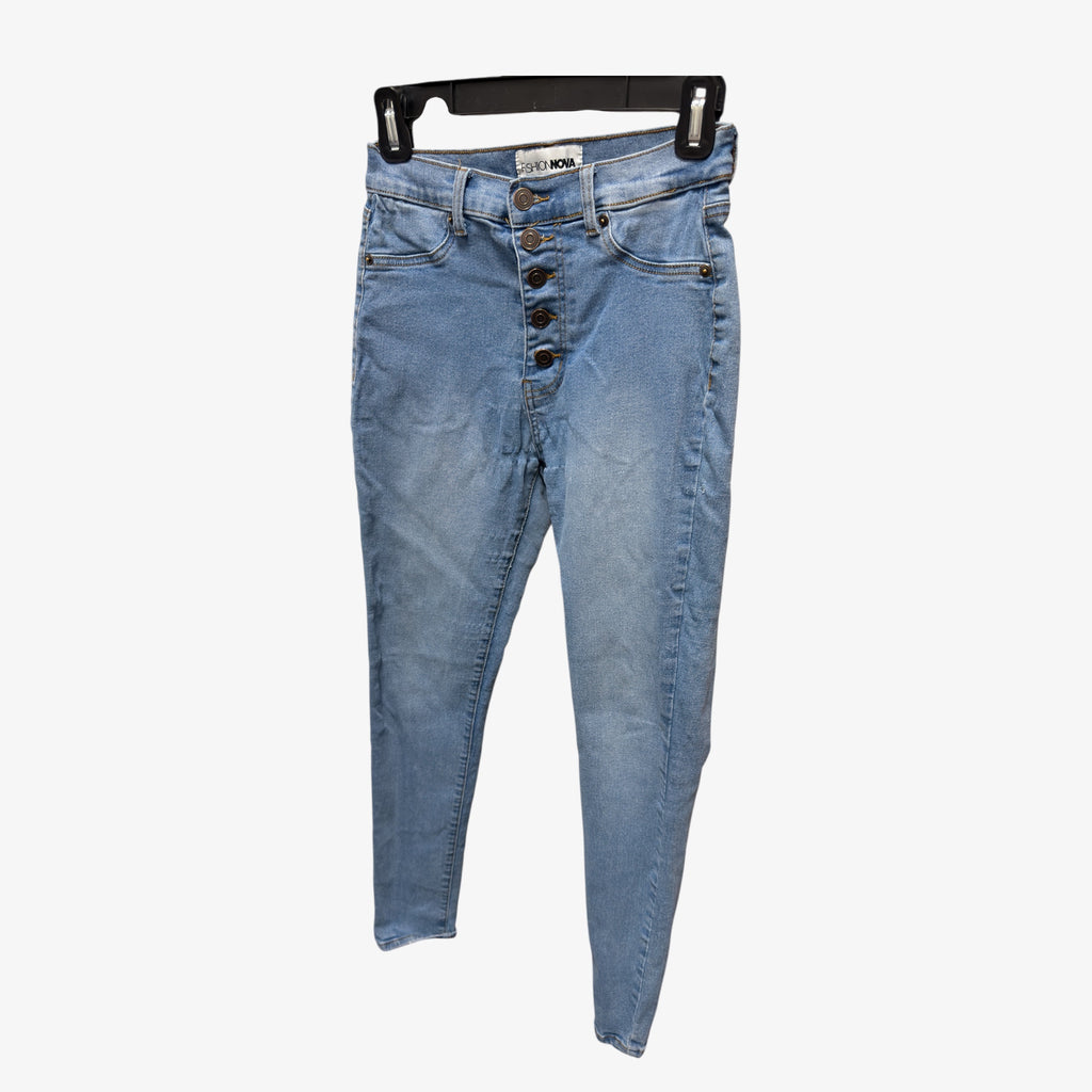 Fashion Nova Nequita High Rise Skinny Jeans Size: 9