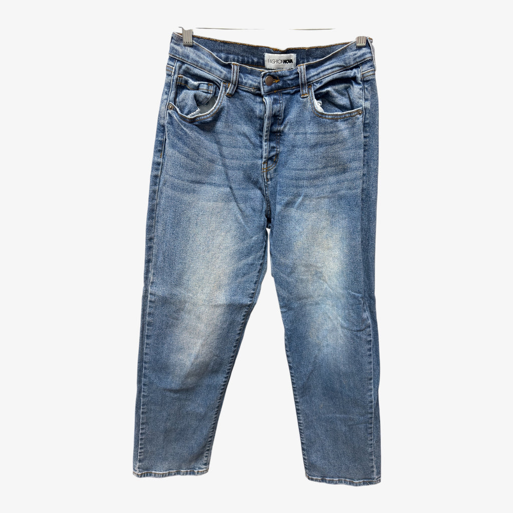 Fashion Nova Blue Jeans Size: 9