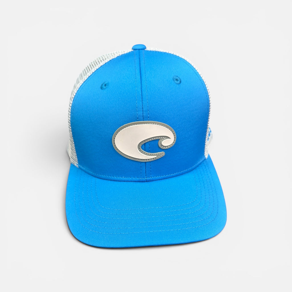 Blue Costa Del Mar Core Performance Trucker Hat