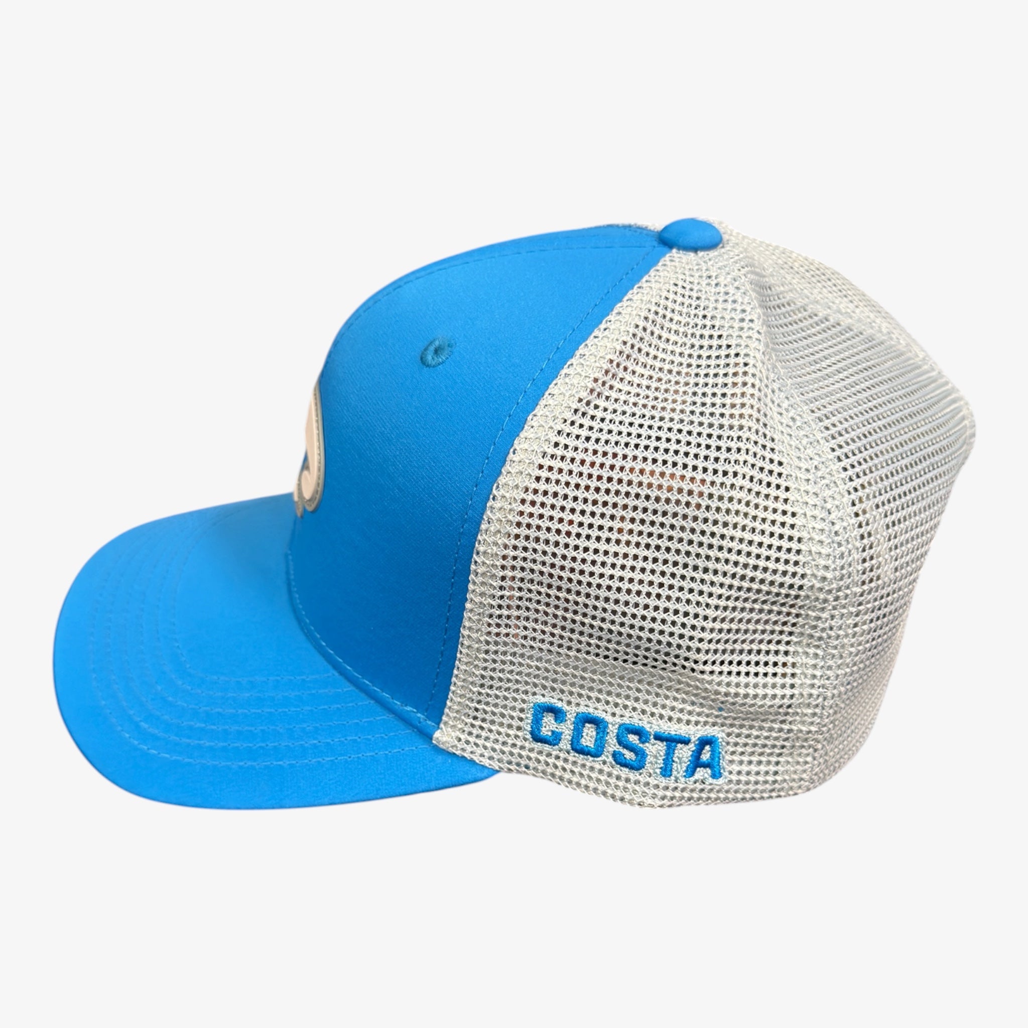 Blue Costa Del Mar Core Performance Trucker Hat