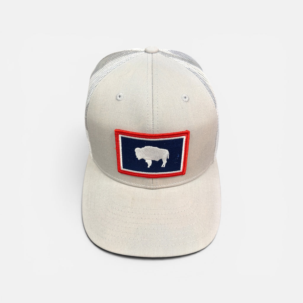 Wyoming Flag Trucker Hat