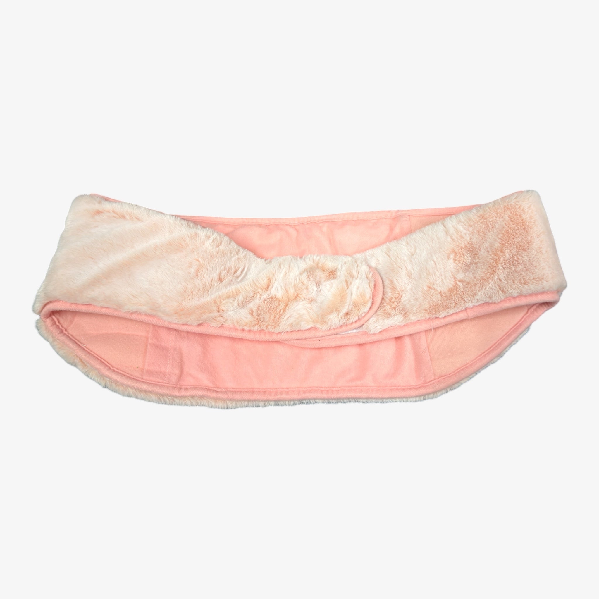 Pink Warm Waist Belt Plush 46"L