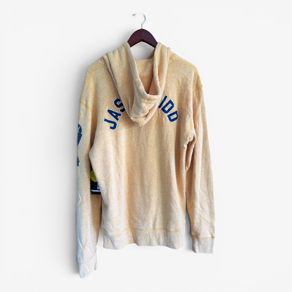 Jason Kidd Cal Bears Roots of Fight Name & Number Tri-Blend Pullover Hoodie - Gold