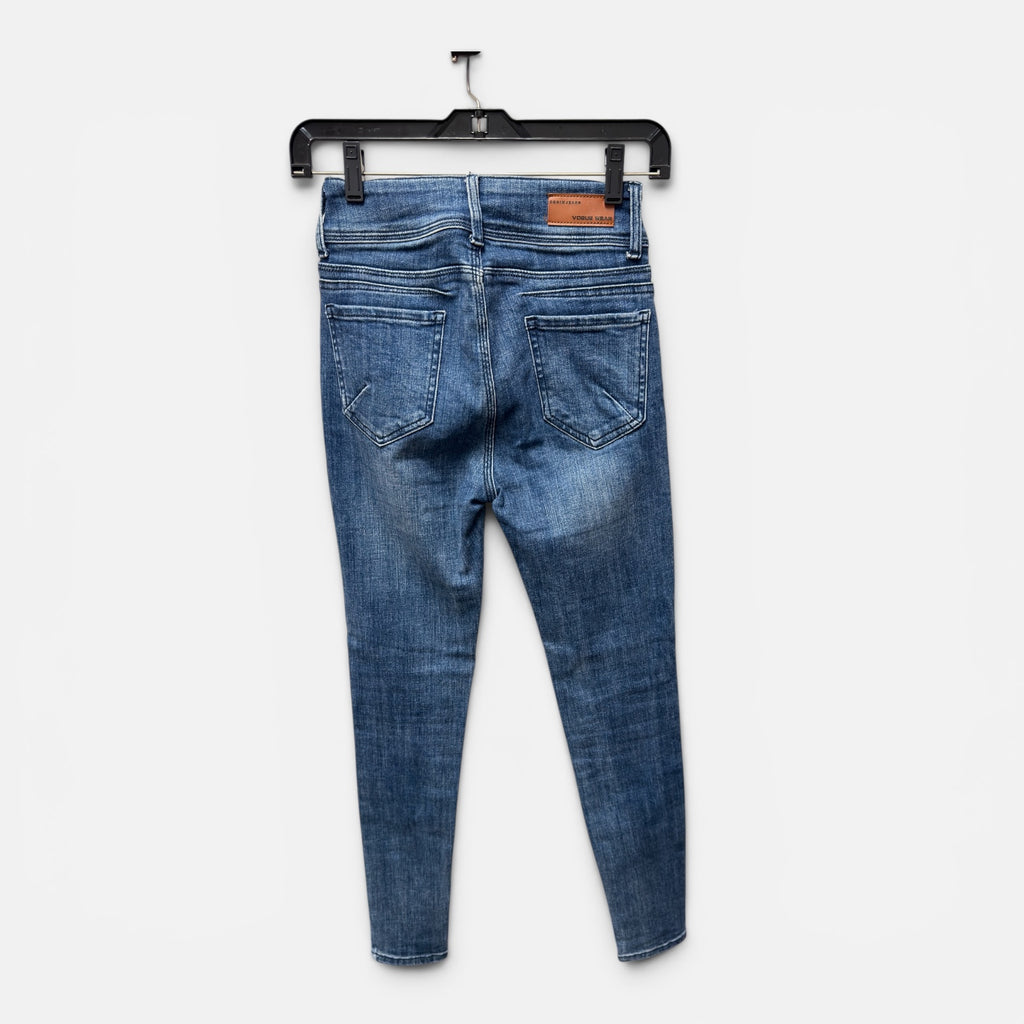 Vogue Wear Women's Mid-Rise Medium-Wash Denim Jeans Size: 26