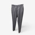 COMME des GARCONS  Grey Charcoal Pinstripe Wool Pleated Dress Pants Size: XS