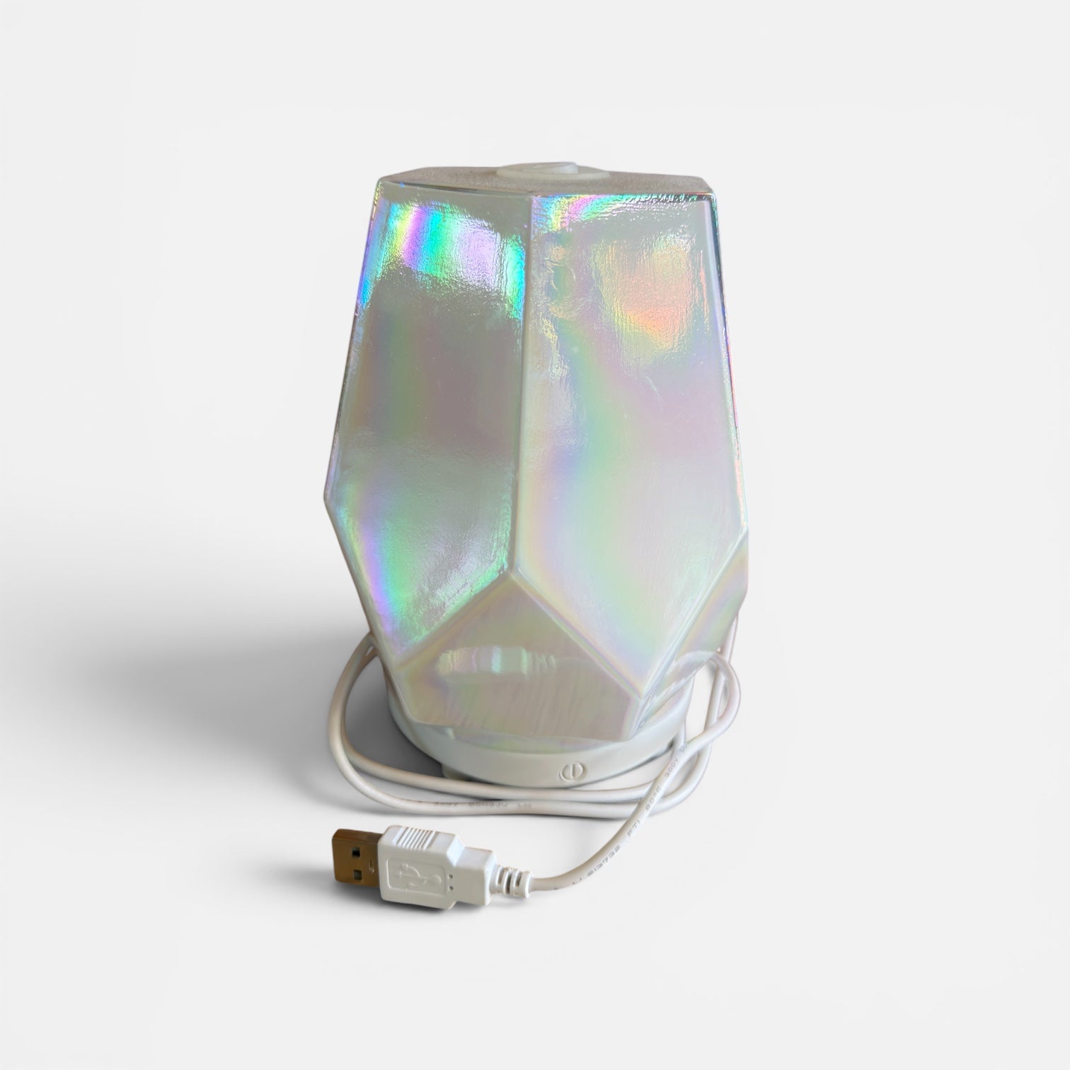 Ultrasonic Glass Humidifier/Diffuser 7 Led Light