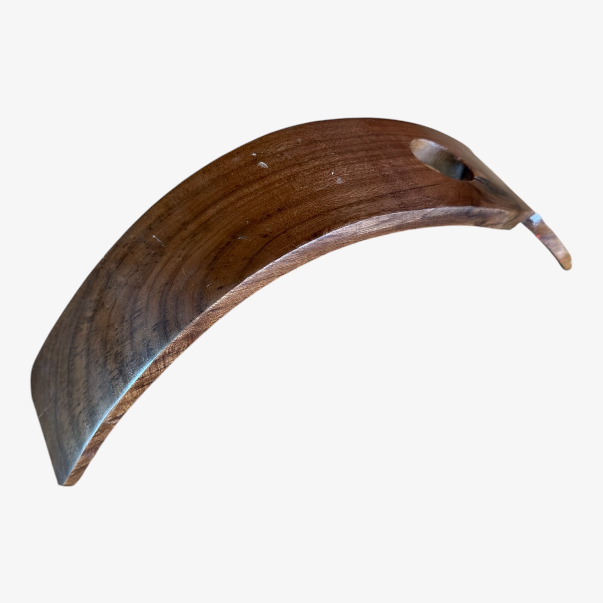 Costa Rica Handcrafted Wooden Wine Holder 12"L