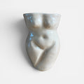 Vintage Signed Chic Ceramic Body Flower Vase  8'H