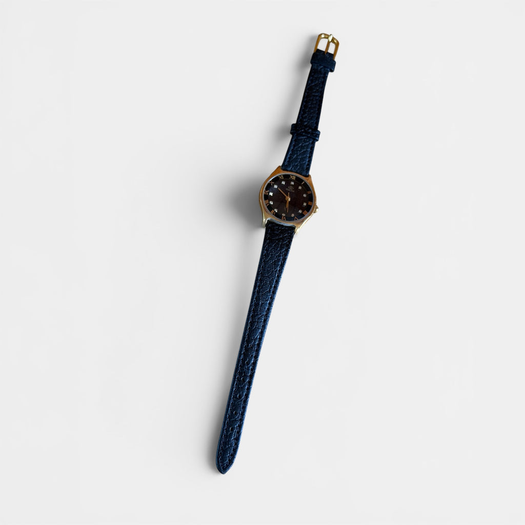 Vintage Solida Men's Stainless Steel Gold-Plated & Quartz Watch