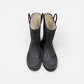 Rubber Black Waterproof Rain Boots Size 5.5