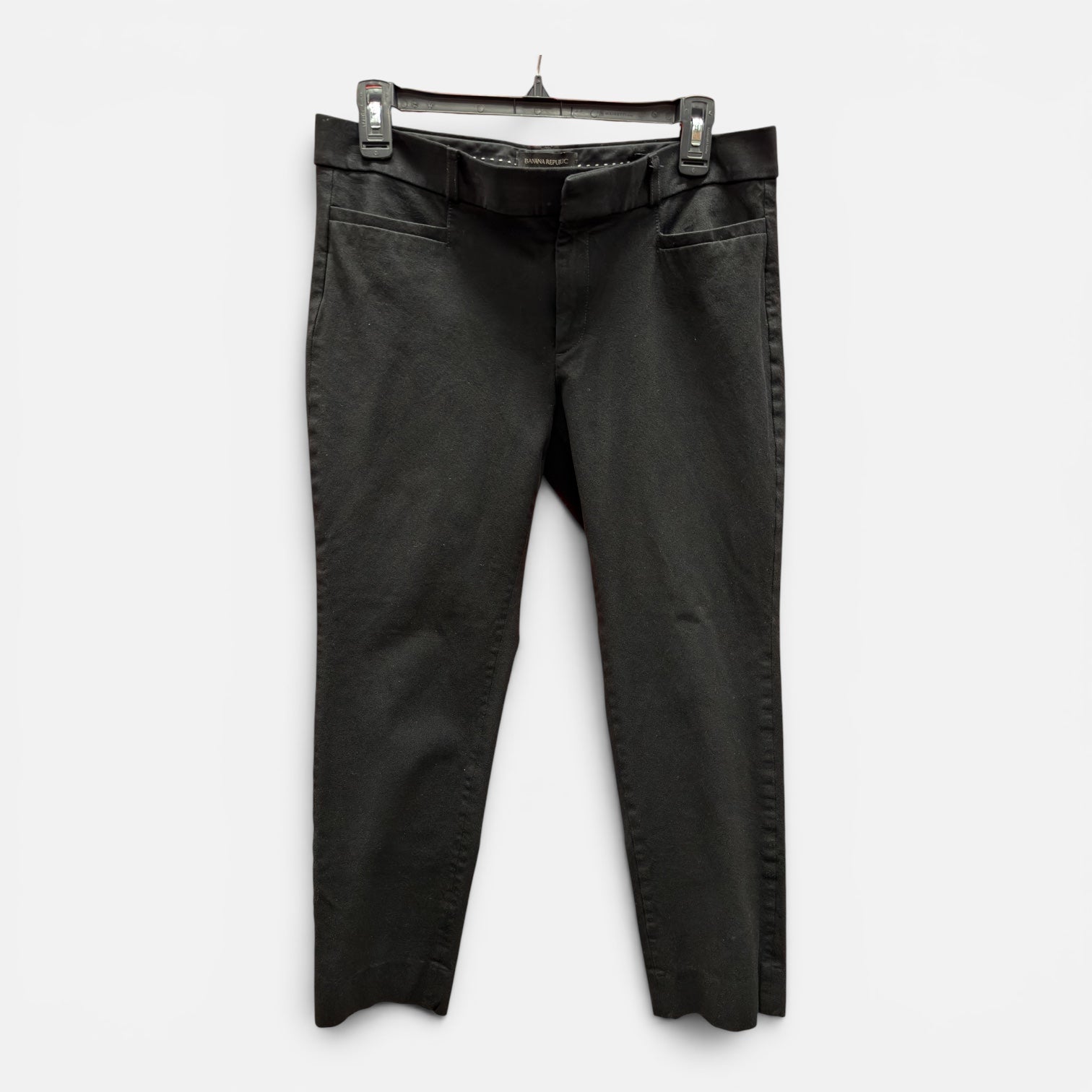 Black Banana Republic Sloan Ankle Pants Size: 8