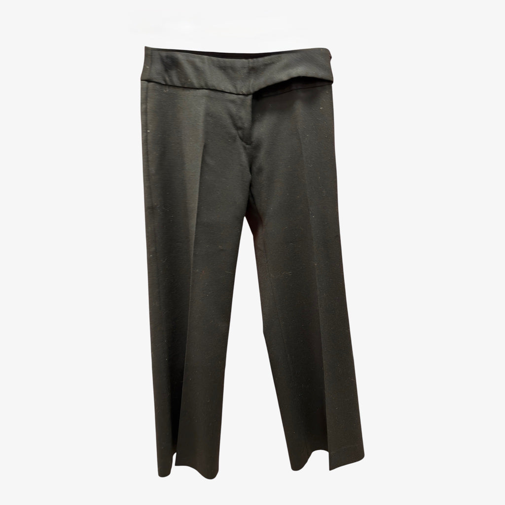Black Women's Straight-leg Dress Pants Size: 8