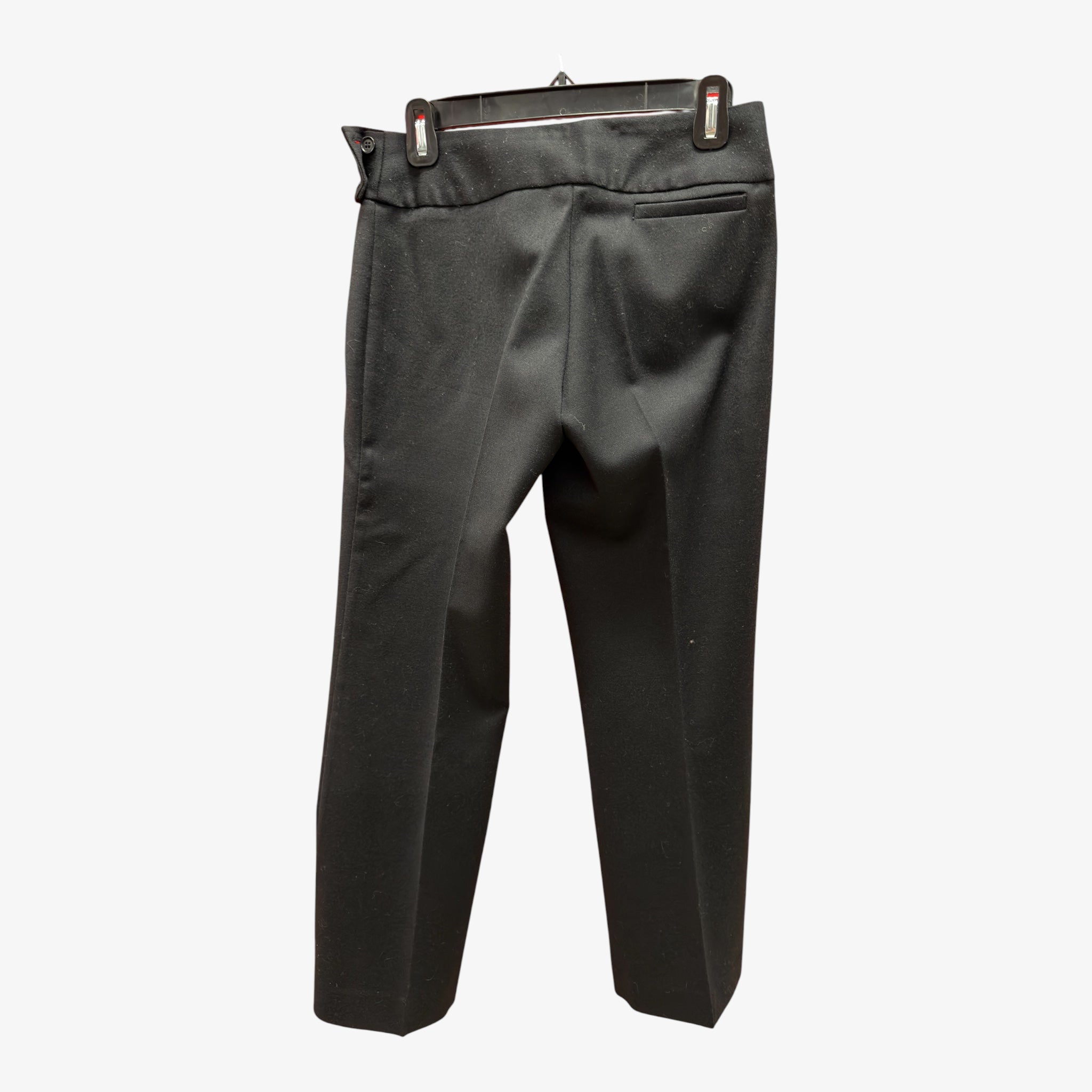 Black Women's Straight-leg Dress Pants Size: 8