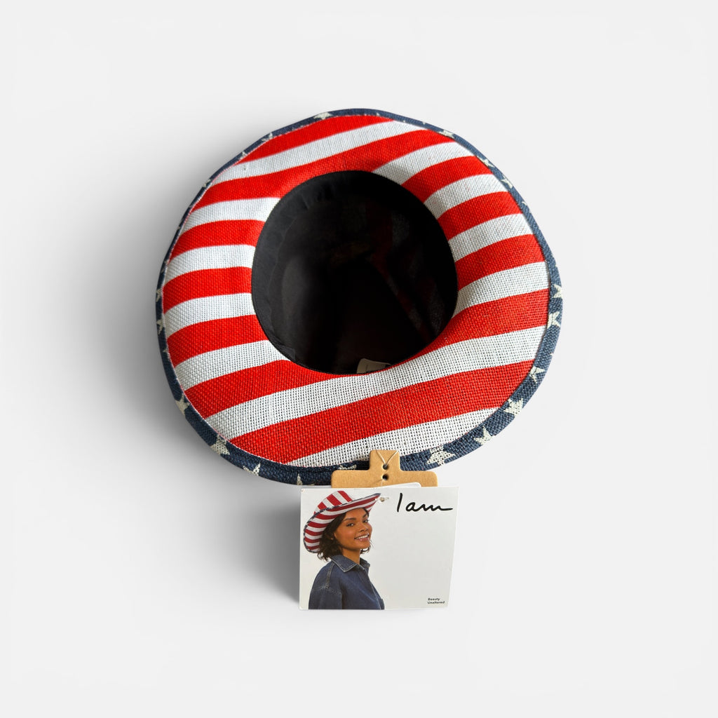 I'm American Flag USA Cowboy Hat