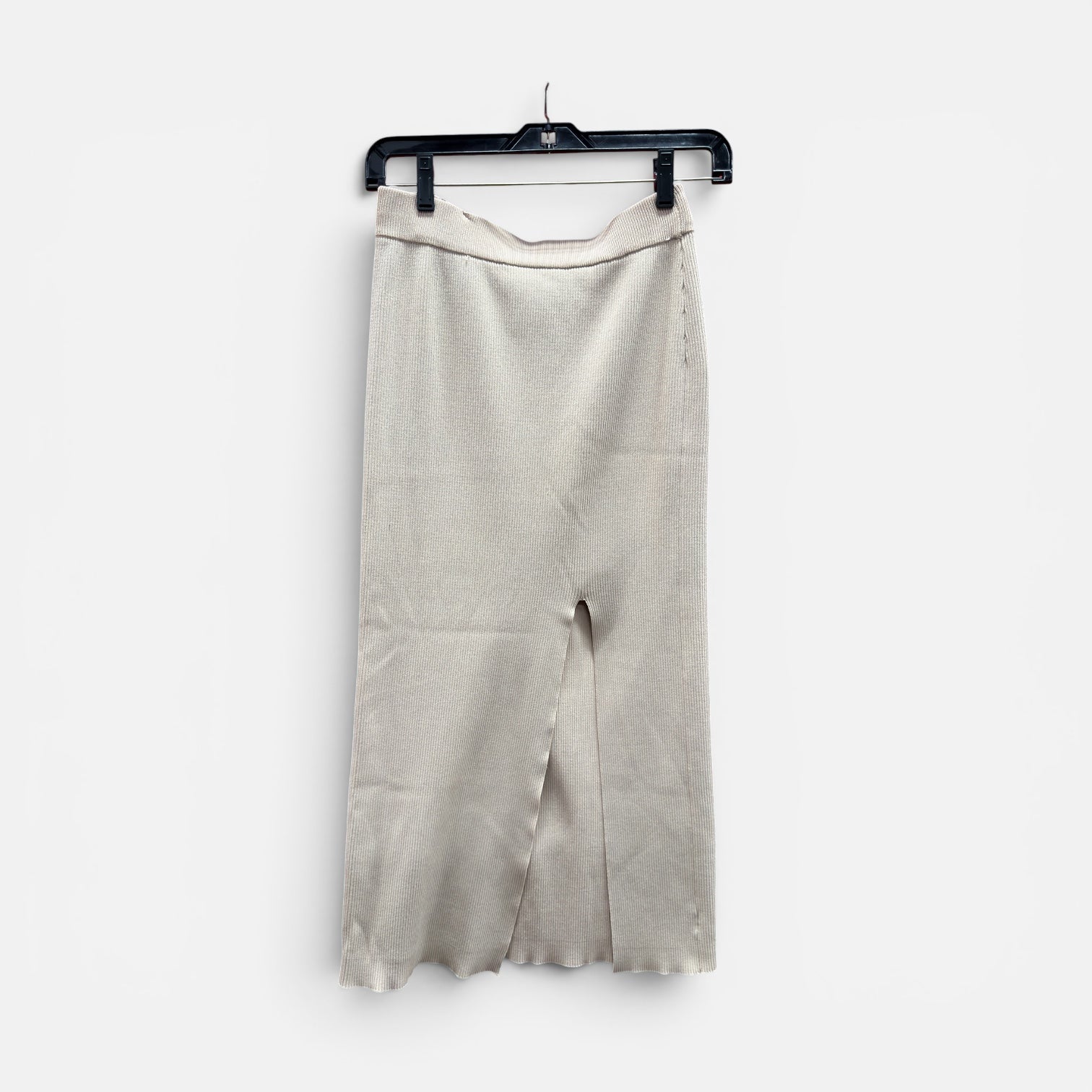 Women's Open-Knit Midi Skirt Size: XS