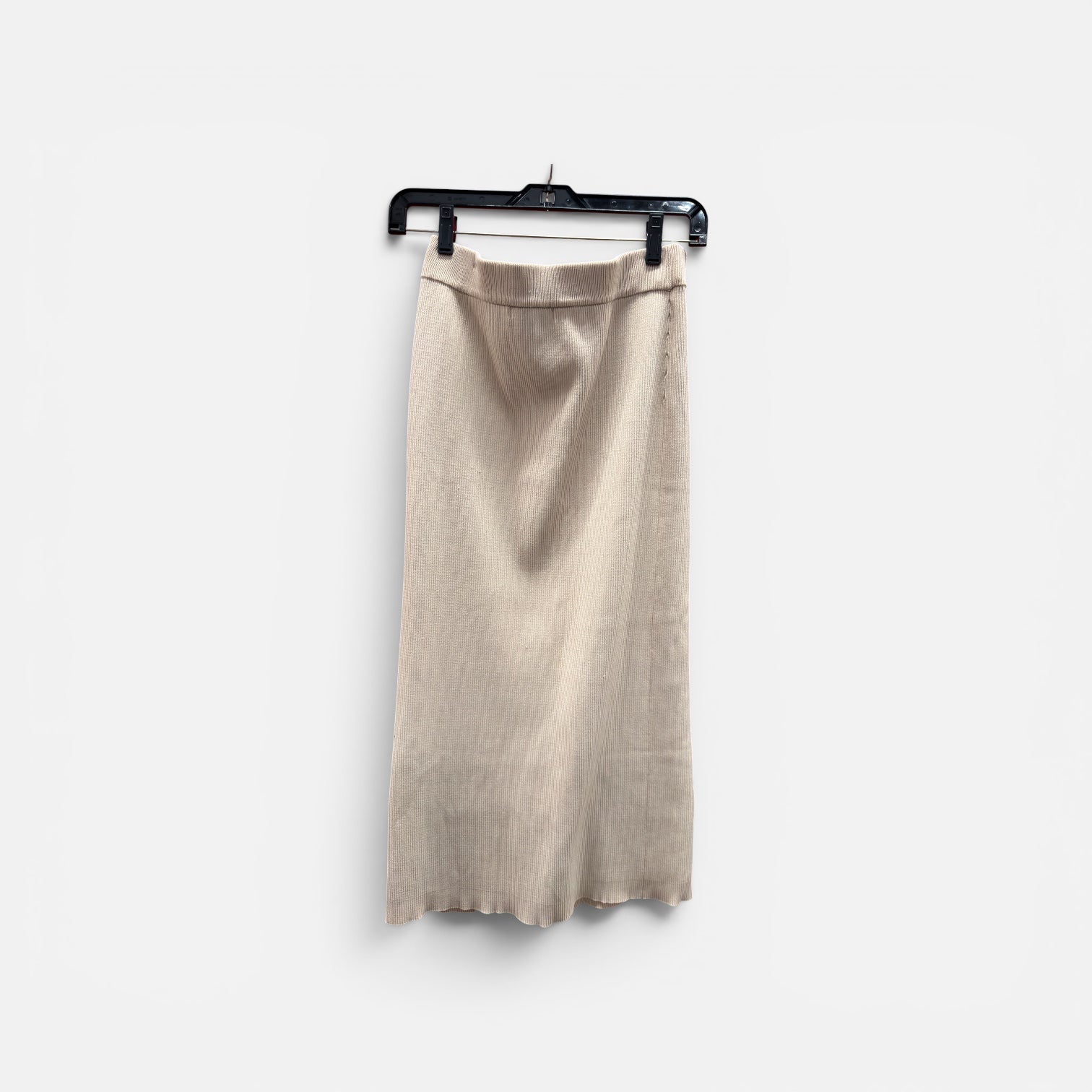 Women's Open-Knit Midi Skirt Size: XS