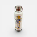 UC Berkeley Landmarks White Stainless Steel Water Bottle Julia Gash illustrations by Neil 25oz
