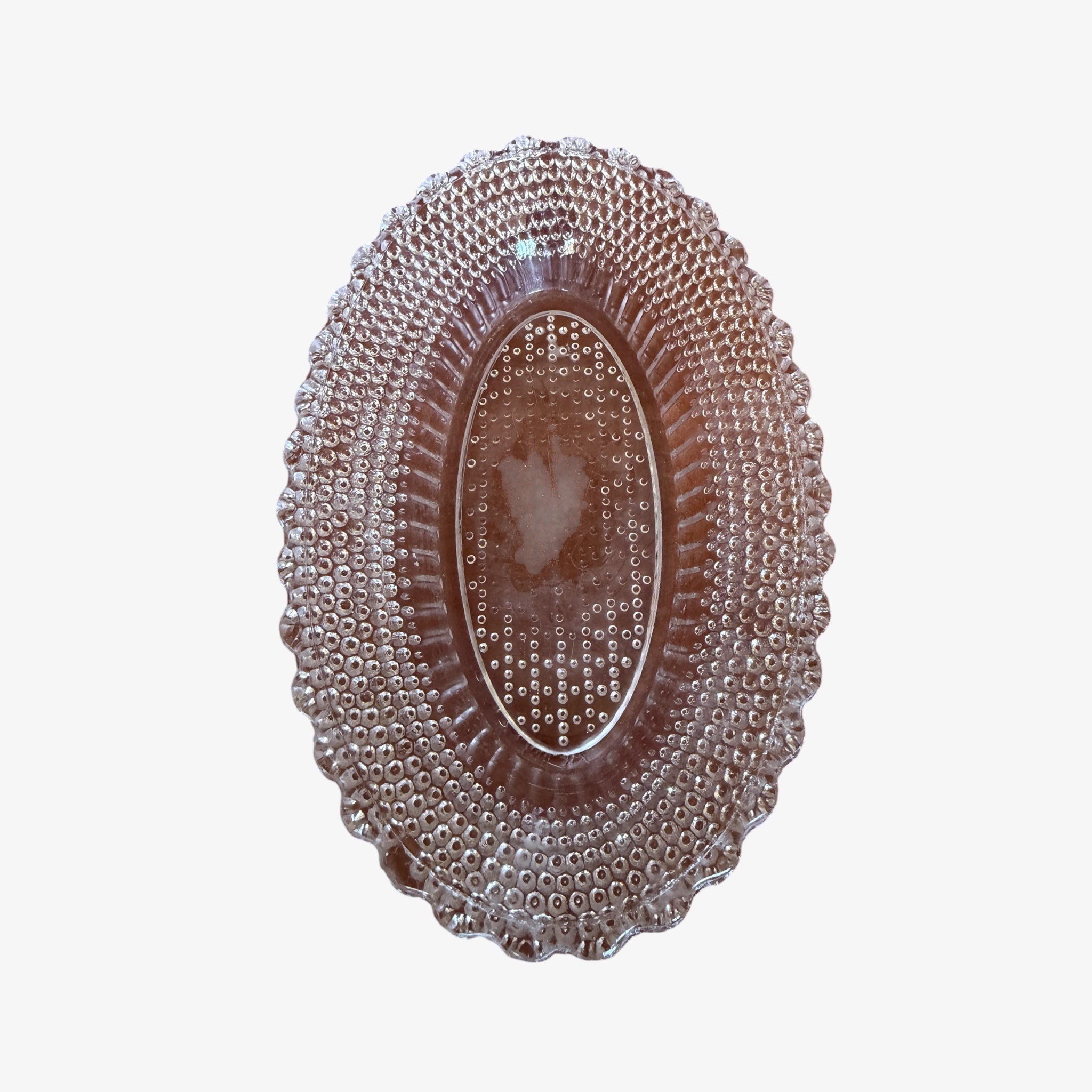 Vintage Campbell Jones Dew Drop Serving Dish 7"L