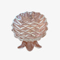 Vintage Pineapple Shaped Glass Serving Dish 5.75"L