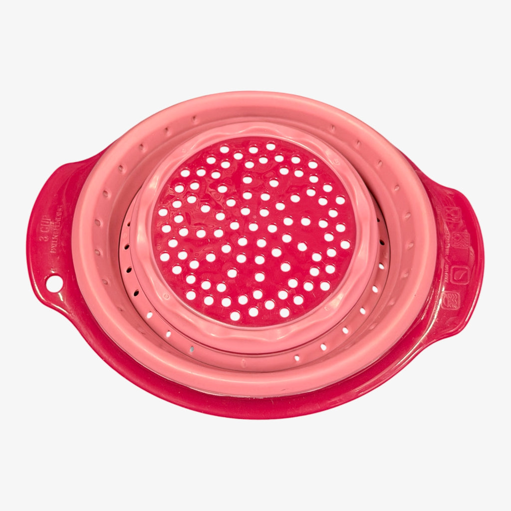 3 Cups Silicon Collapsible Colander Berry