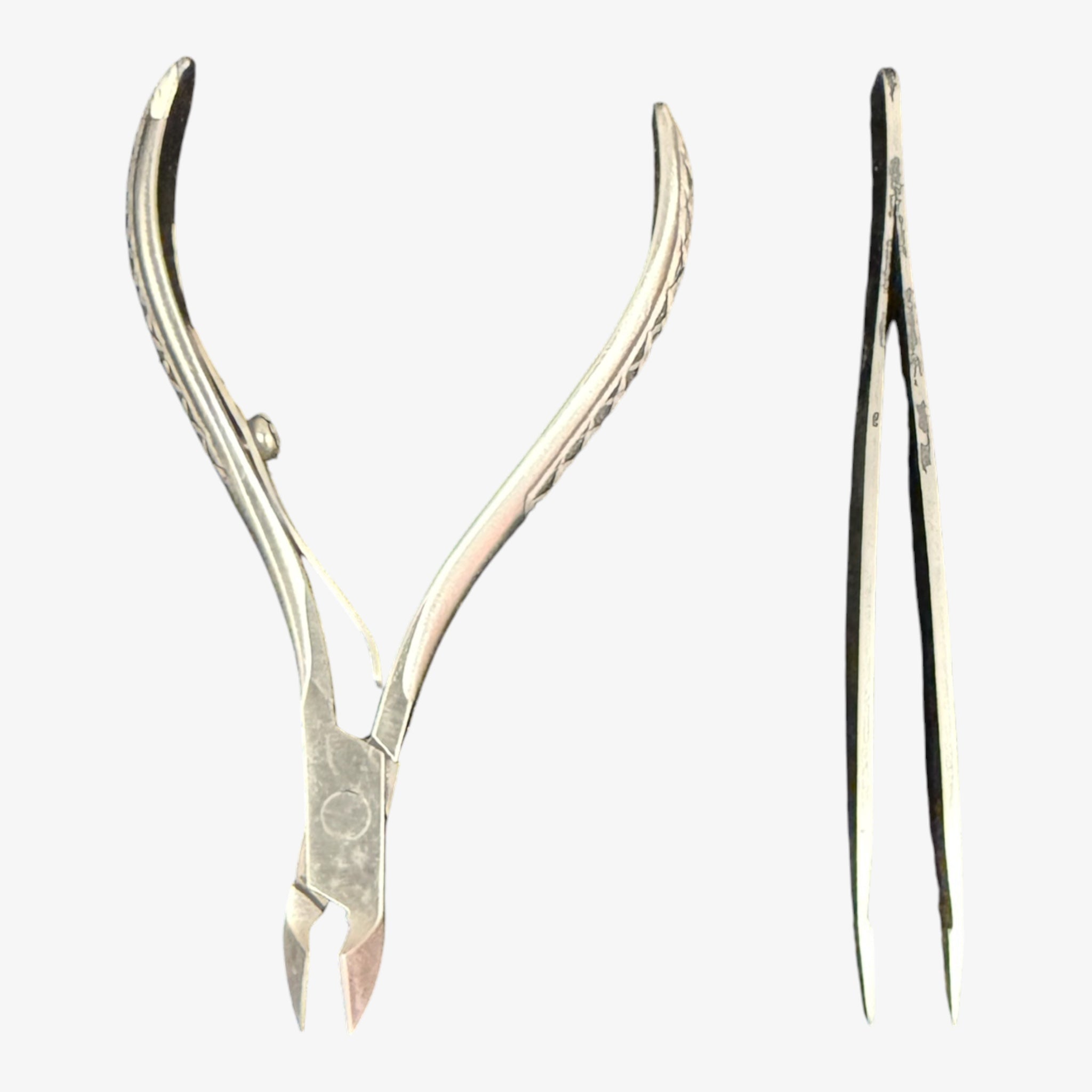 Revlon Full Jaw Cuticle Nipper w/Stainless Steel Tweezers
