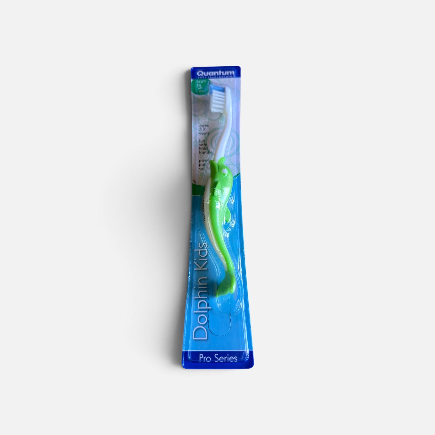 Quantum Labs Dolphin Kids Toothbrush Green