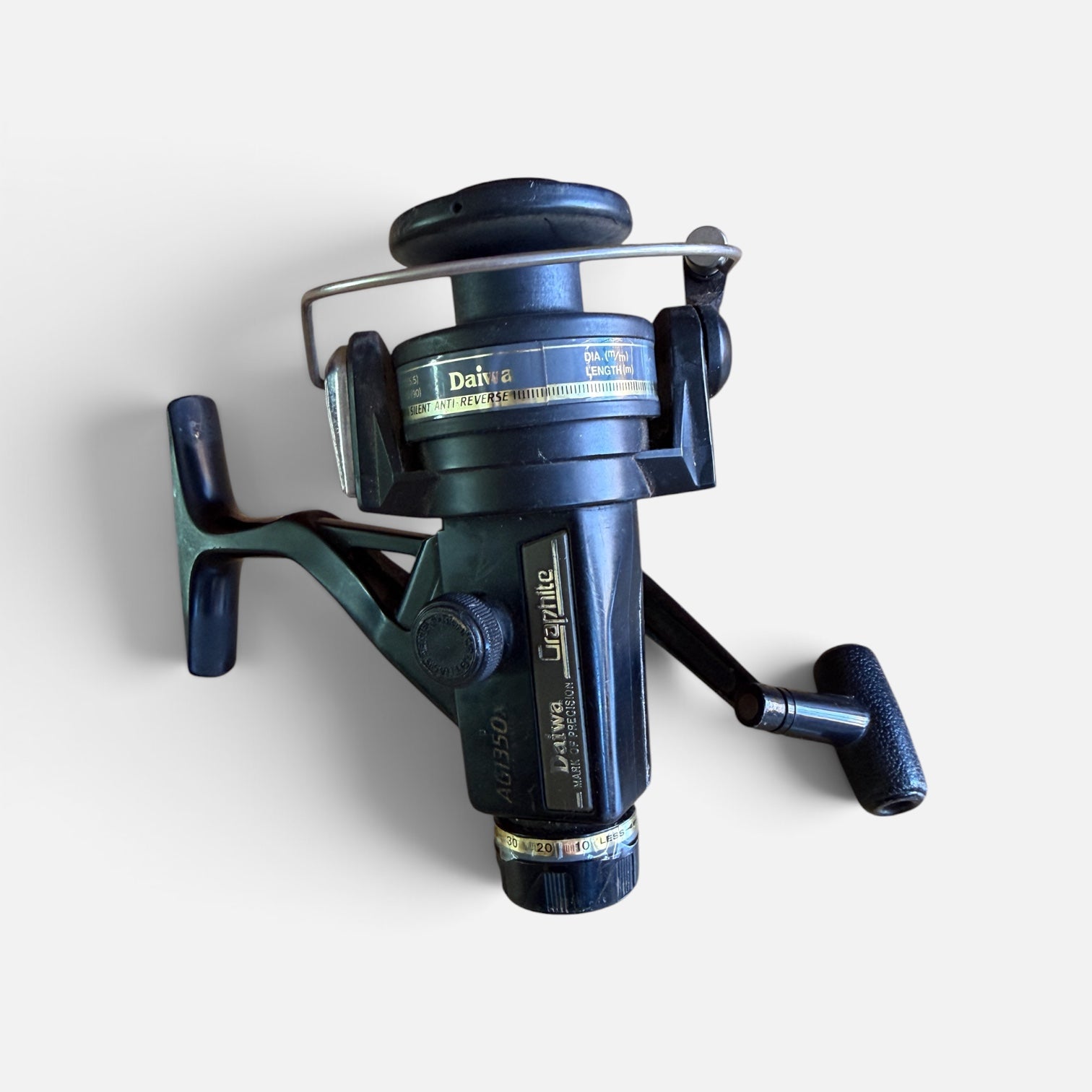 Vintage Daiwa AG1350X Graphite Spinning Reel - Donors & Volunteers Only