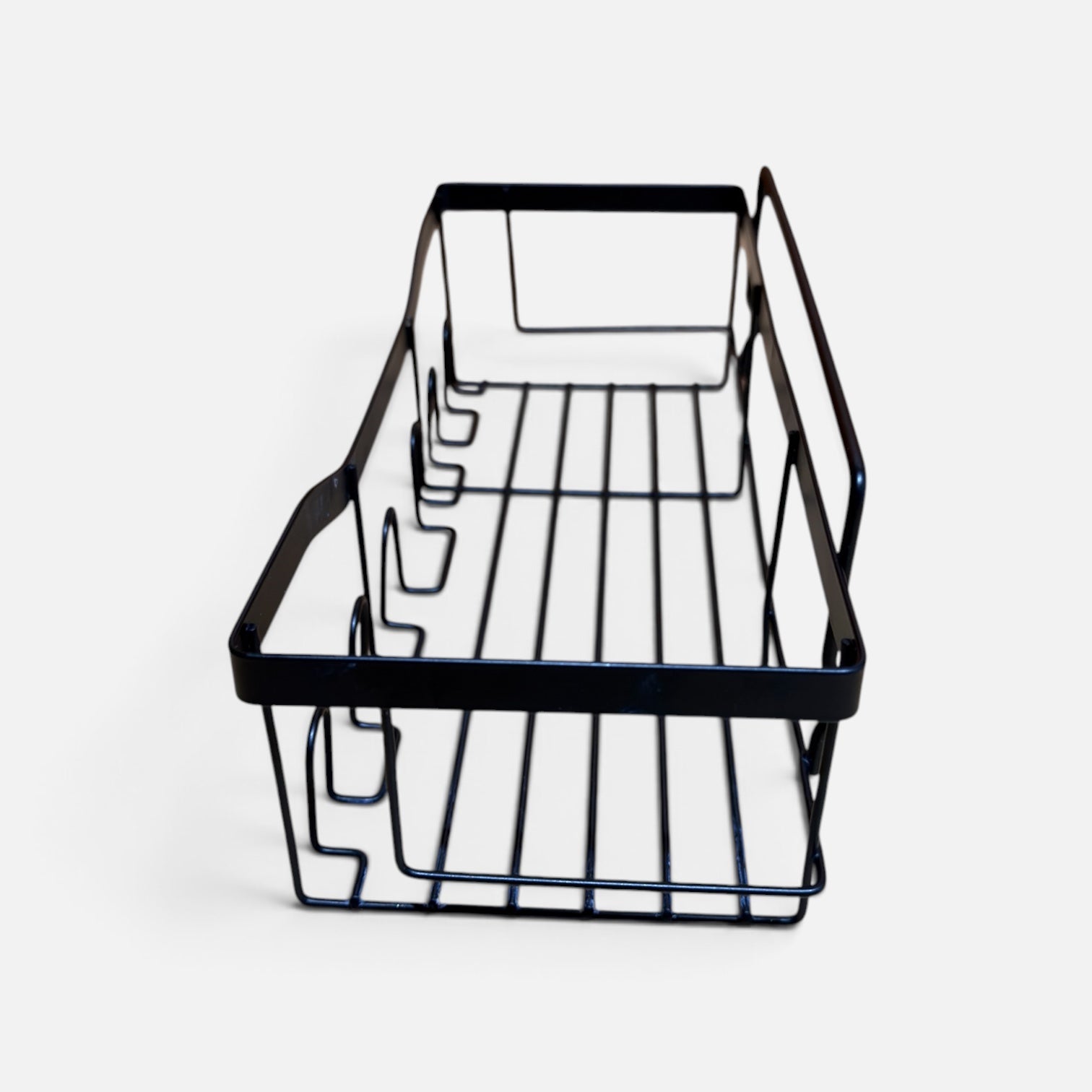 AYktou Black Metal Bathroom Organizer and Storage-Shower Caddy 12"L