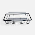AYktou Black Metal Bathroom Organizer and Storage-Shower Caddy 12"L