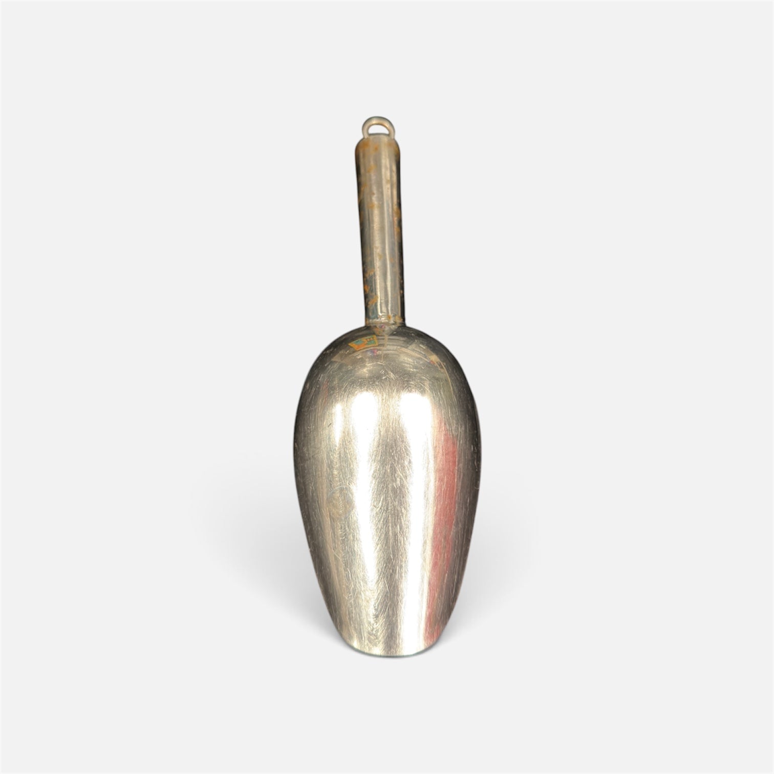 Vintage Metal Scoop Silve 8"L