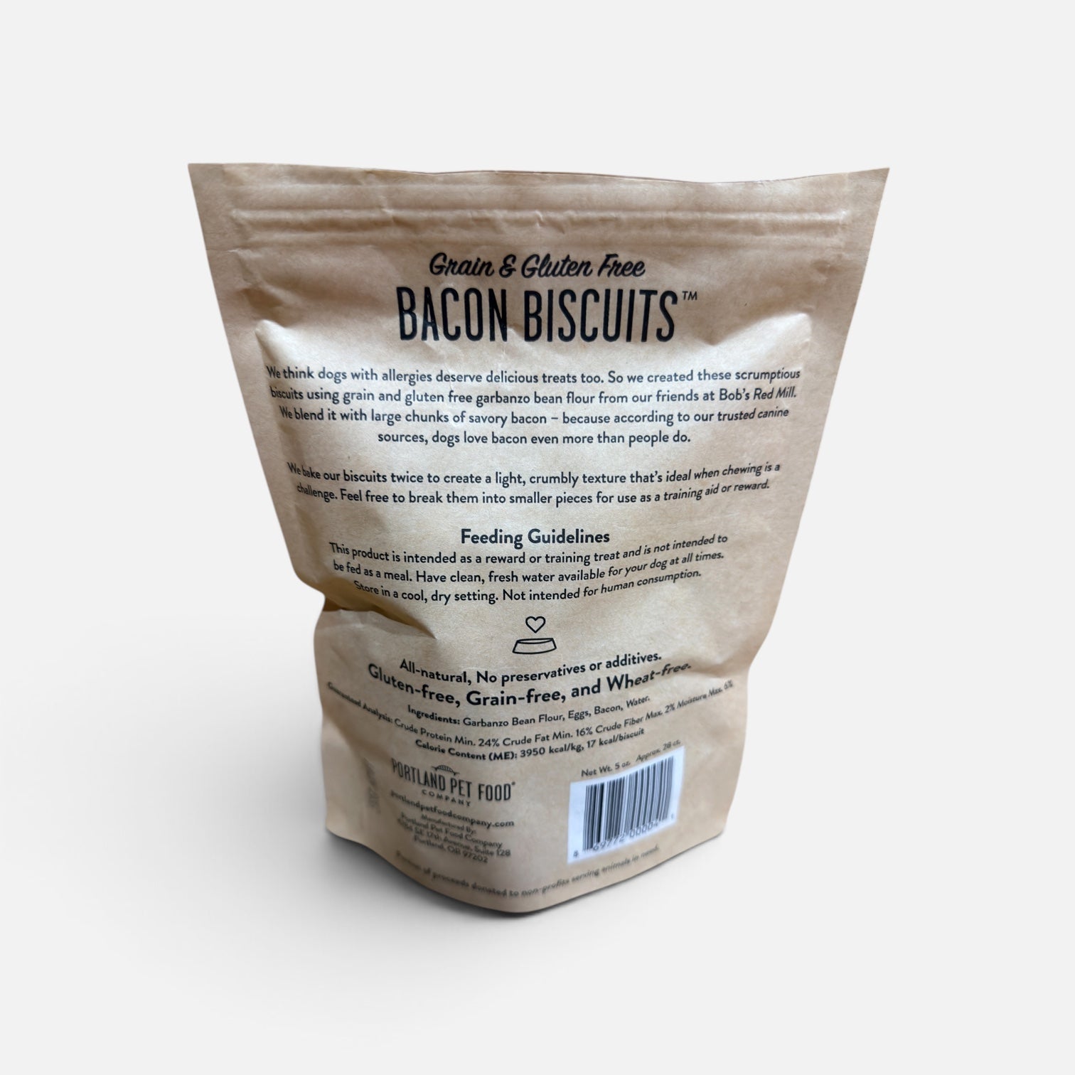 Portland Pet Food Company Bacon Biscuits