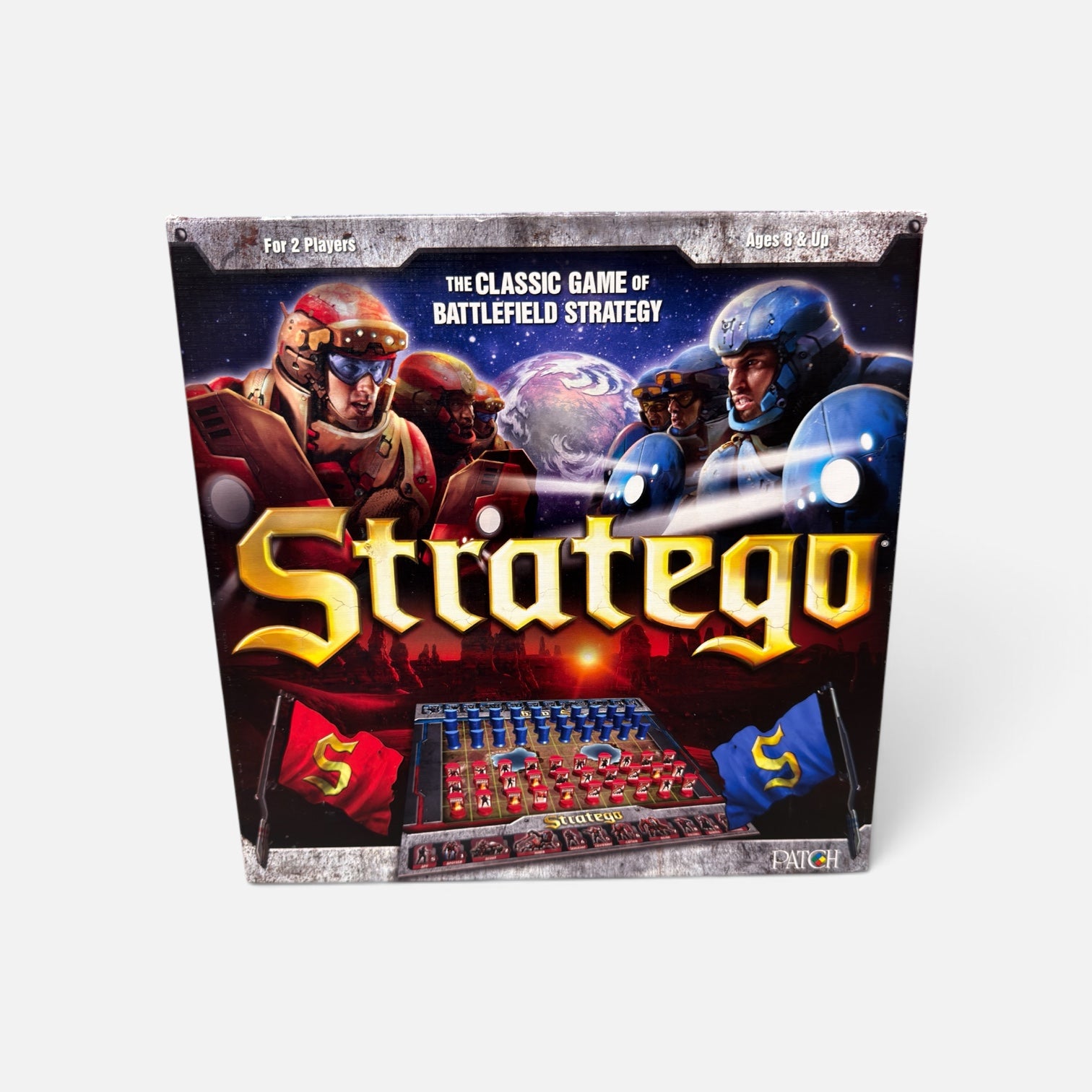 Stratego Battlefield Strategy Board Game by Patch Games - Donors & Volunteers Only
