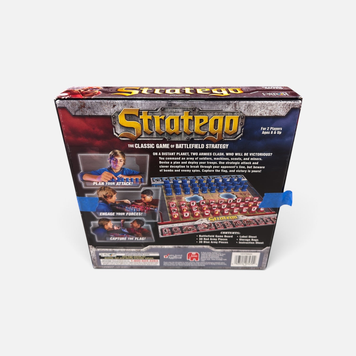 Stratego Battlefield Strategy Board Game by Patch Games - Donors & Volunteers Only