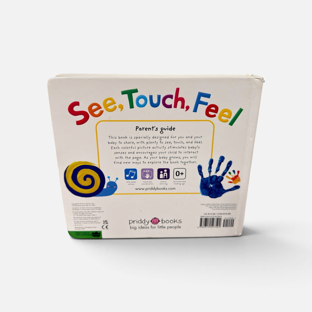 Roger Priddy Book, See, Touch, Feel