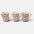 Set of 3 Corelle Coordinates "Pretty Pink" Porcelain Mugs - Donors & Volunteers Only