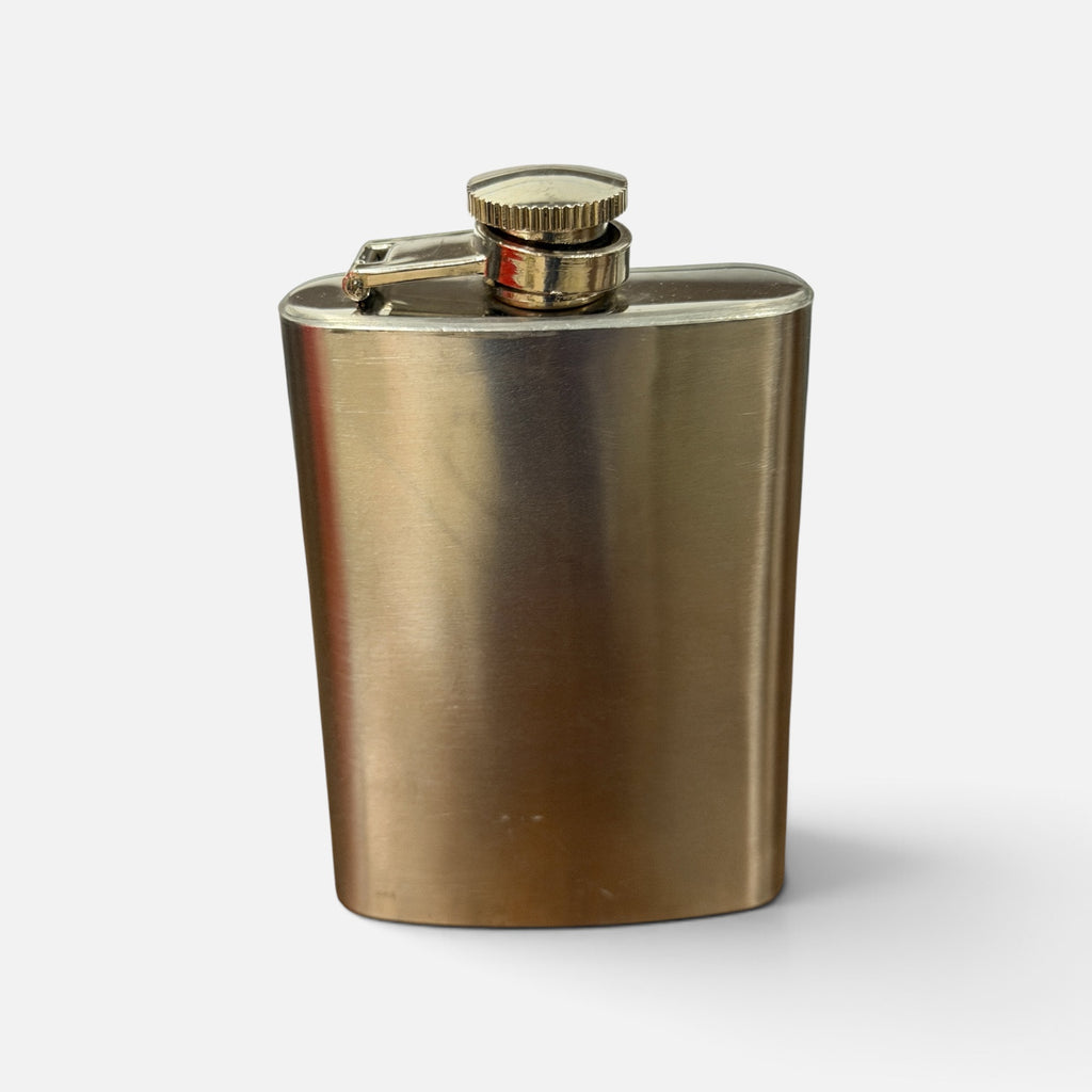 Stainless Steel Hip Flask 4.5"H