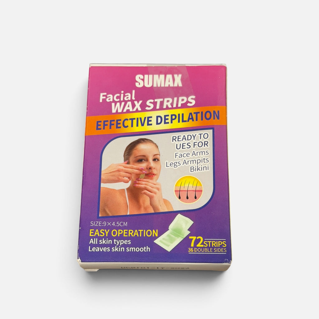Sumax Facial Wax Strips