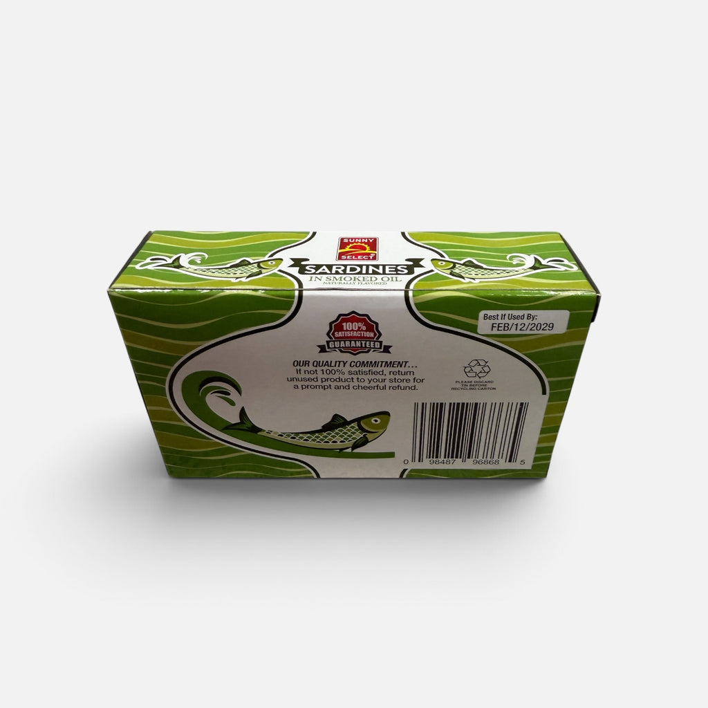 Sunny Select Sardines in Smoked Oil 4.23oz