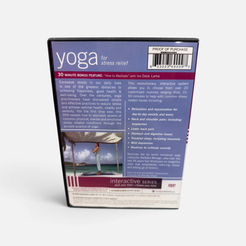 BodyWisdom Media "Yoga for Stress Relief" DVD