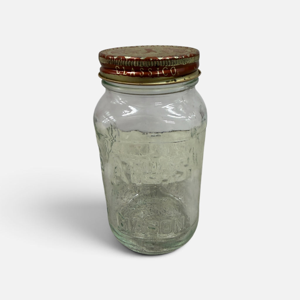 Clear Classico Atlas Mason Jar 20 oz