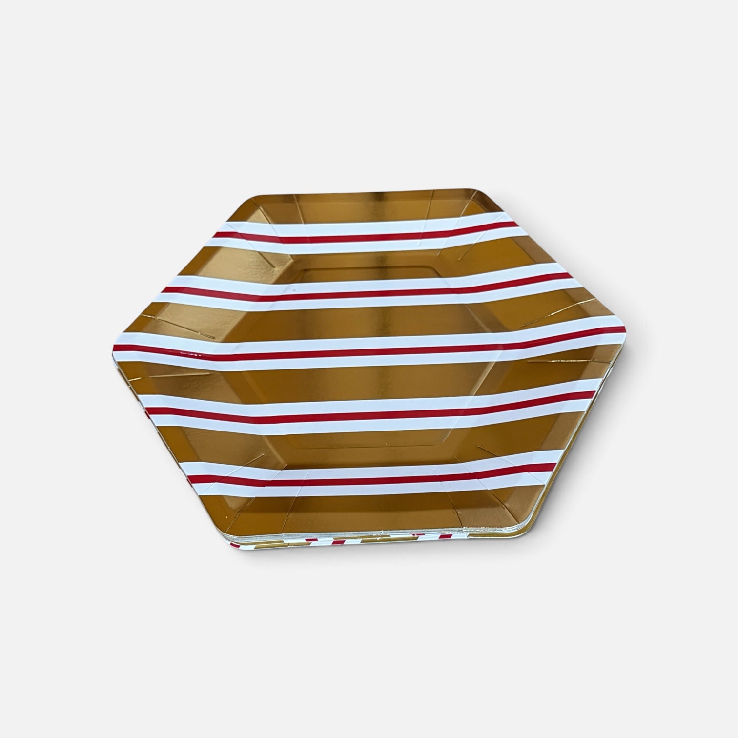 Set of 12 Papyrus Disposable Dinner Plates 10.25"D