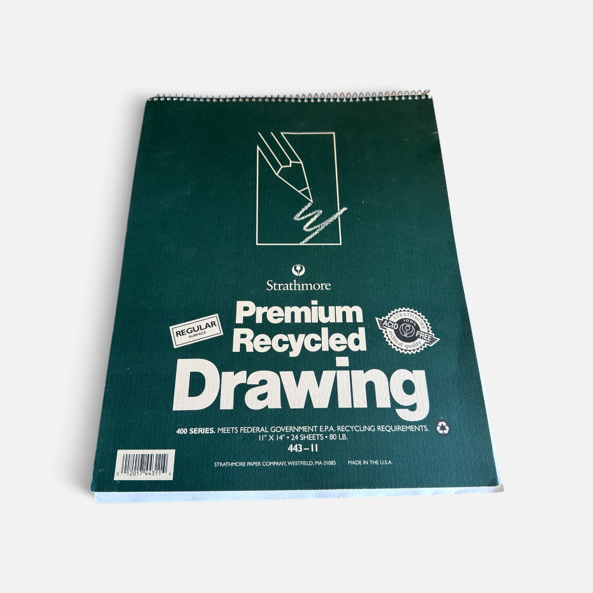 Strathmore Premium Recycled Drawing 11" x 14" 24 Sheets 80LB
