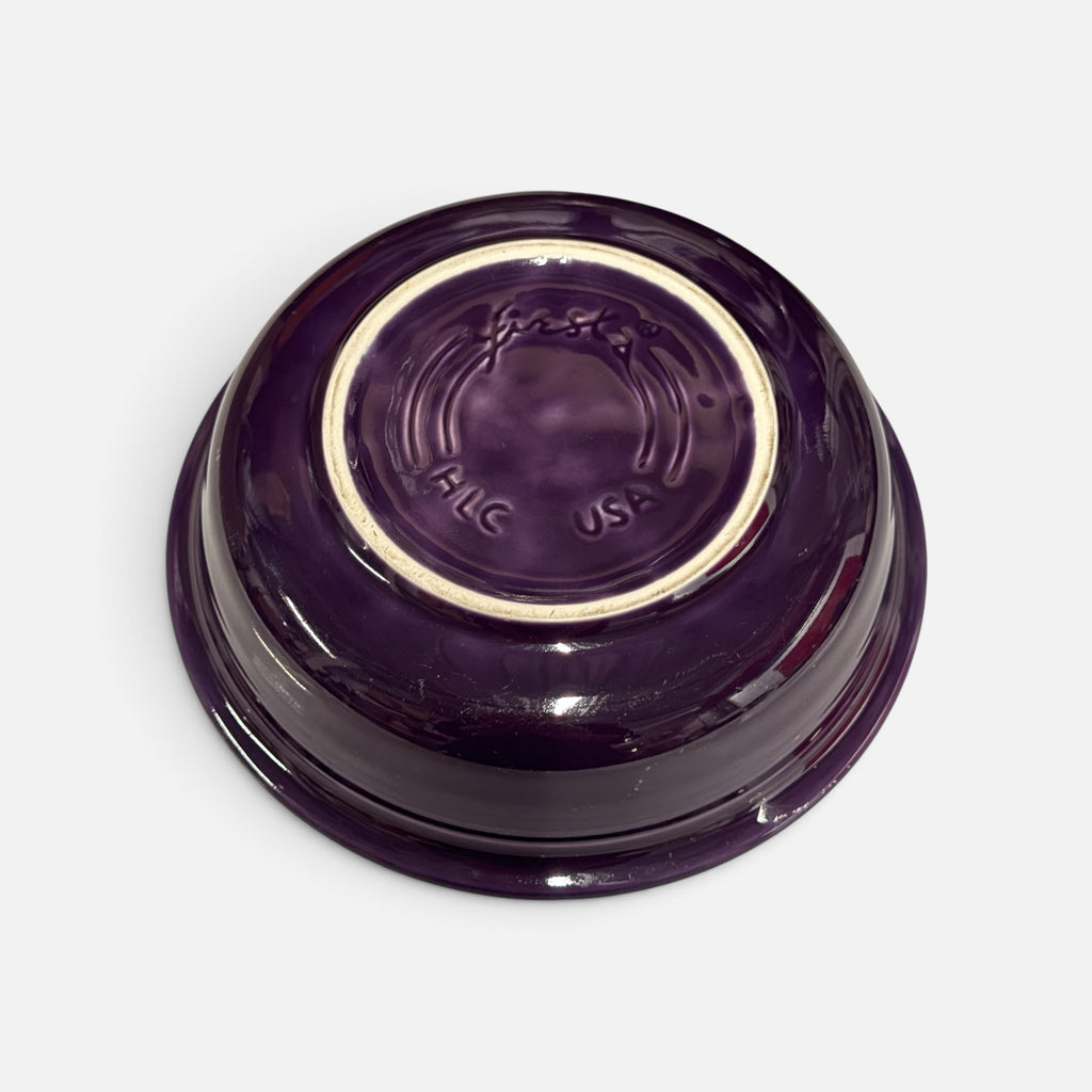 Fiesta Ceramic Coupe Soup Bowl Plum 7"D