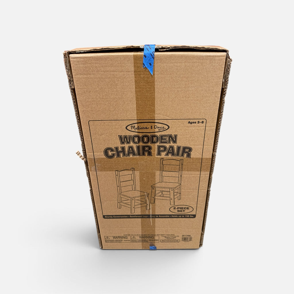 Melissa Doug Wooden Chair 1pc