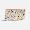 The Clinique Sprinkles Cosmetic Bag 10" x 5.5" x 2"