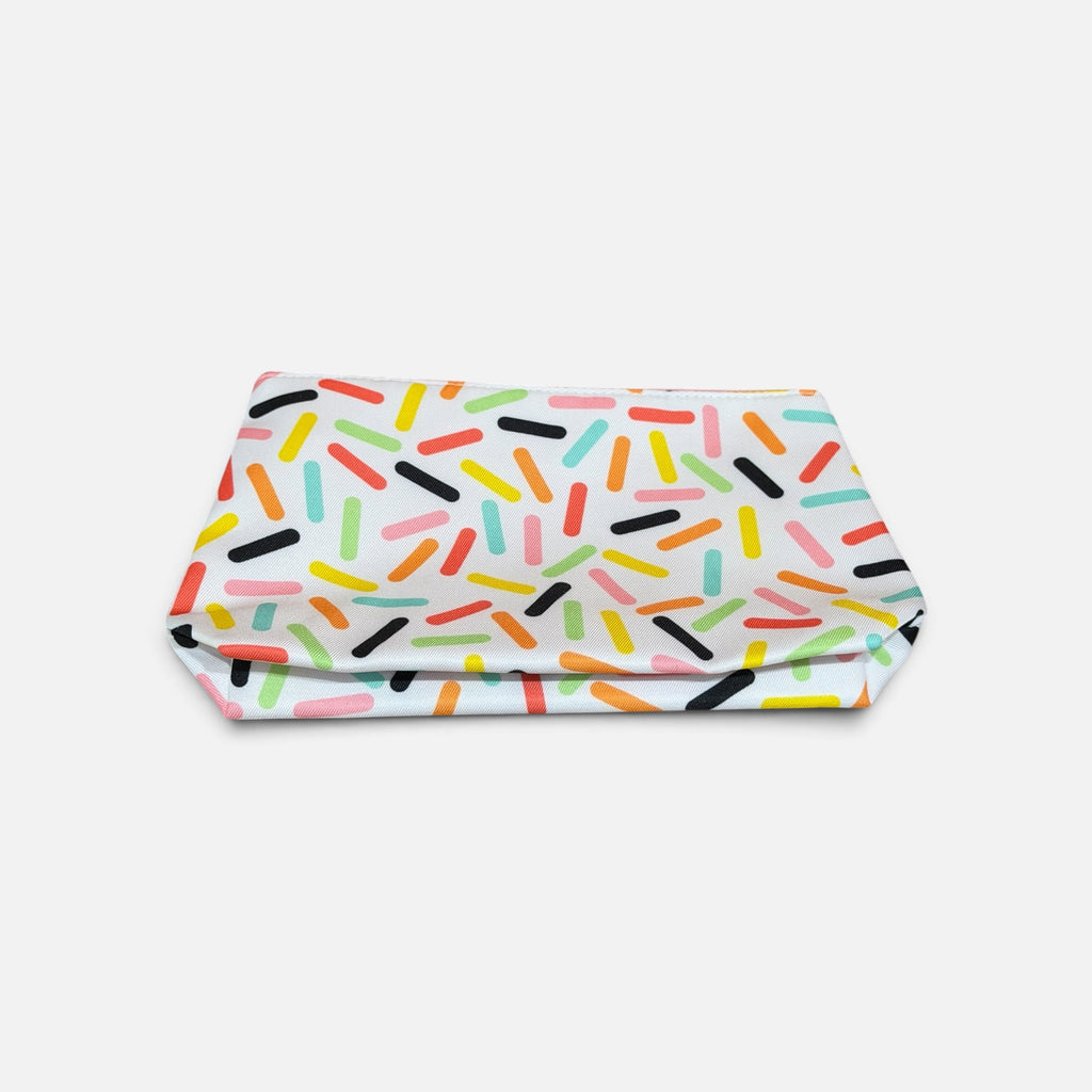 The Clinique Sprinkles Cosmetic Bag 10" x 5.5" x 2"